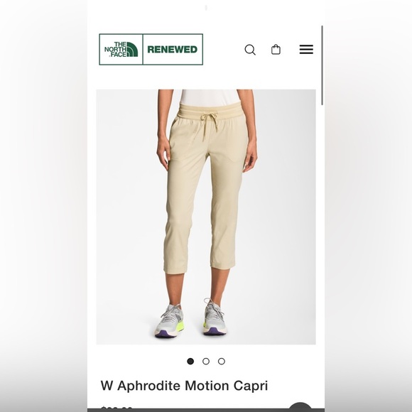 NWT The North Face W Aphrodite Motion Capris - Picture 5 of 5